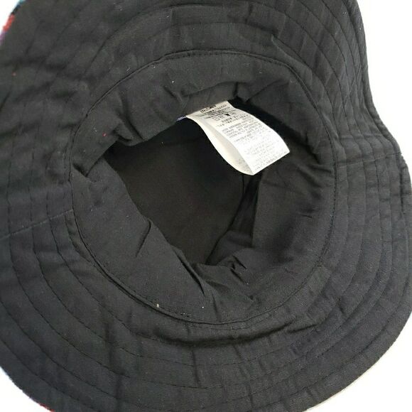 Boho Hippie Bucket Hat Cotton Blue Unisex Lightweight Beach Summer Sun Hat Nepal - Picture 8 of 14